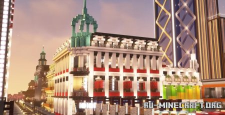 ������� European Style Townhouse ��� Minecraft