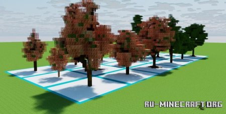 ������� Sugar maple, Tree pack ��� Minecraft