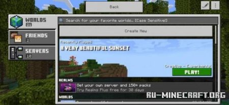 Скачать Интерфейс от The Ty-el для Minecraft PE 1.21