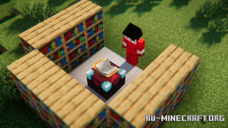 Скачать Transparent Blocks In Enchant Area для Minecraft 1.21.1