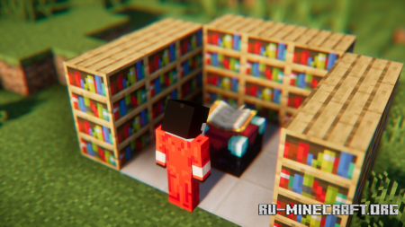 Скачать Transparent Blocks In Enchant Area для Minecraft 1.21.1
