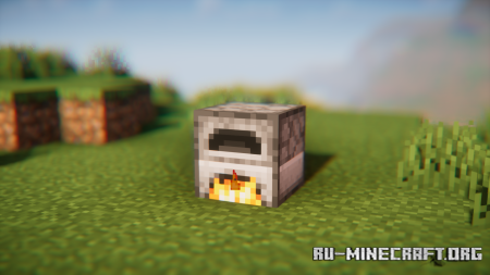Скачать Smelt Raw Ore Blocks для Minecraft 1.21.1