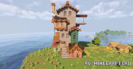 ������� Beautiful House by the Sea ��� Minecraft
