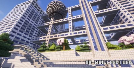 ������� Fuji Broadcasting Center ��� Minecraft