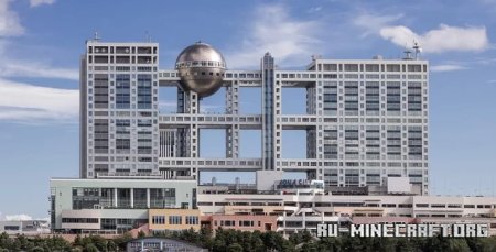 ������� Fuji Broadcasting Center ��� Minecraft