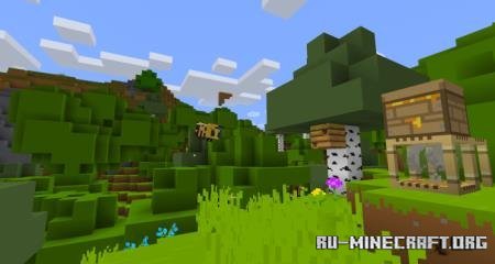 Скачать Насыщенные цвета для Minecraft PE 1.21