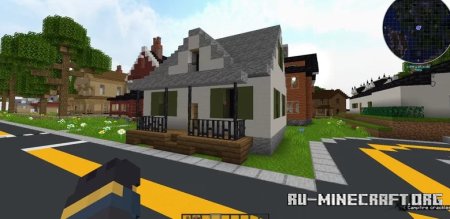  1950s Quebec suburb home  Minecraft