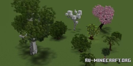  Different Tree Schematics  Minecraft
