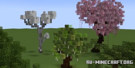  Different Tree Schematics  Minecraft