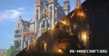  Medieval castle for two people  Minecraft
