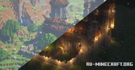 Medieval castle for two people  Minecraft