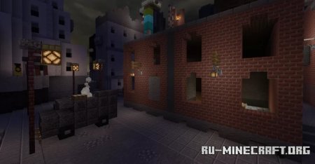 Скачать Early 2001 City17 ruins для Minecraft