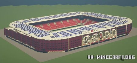 ������� Fortuna Arena - SK Slavia Praha Stadium ��� Minecraft