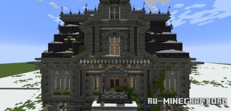 ������� Ghosts always hide among the snow - Haunted mansion ��� Minecraft
