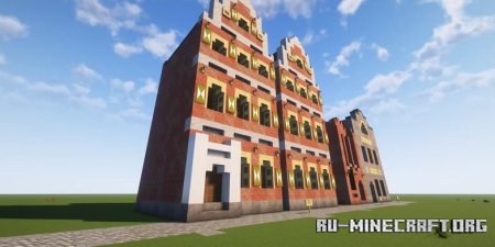 ������� Hauserpaket Wismar Ziegelhauser ��� Minecraft