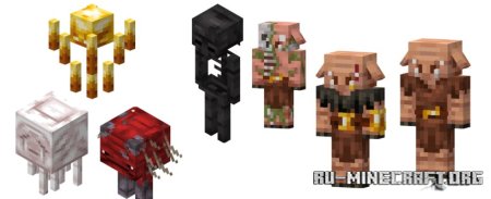  Nether Mobs  Minecraft 1.21