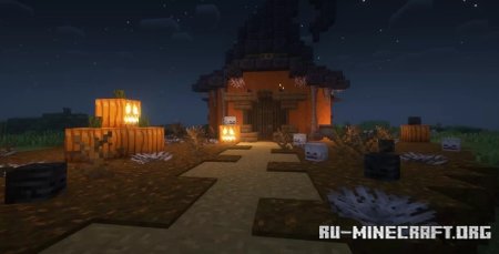  Pumpkin Witch House  Minecraft