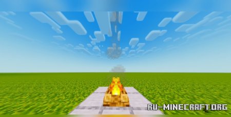 Скачать Улучшенные костры для Minecraft PE 1.21