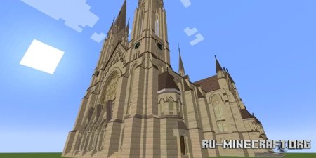  Strasbourg St. Paul's Church - Display Entity Structure  Minecraft