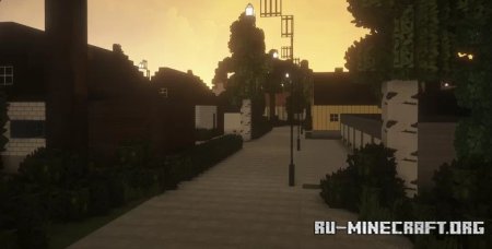 Скачать Kirkville - Cry of Fear village map для Minecraft