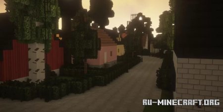 Скачать Kirkville - Cry of Fear village map для Minecraft