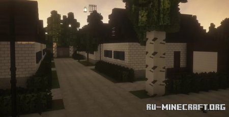 Скачать Kirkville - Cry of Fear village map для Minecraft