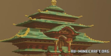  Asian Sanctum by Boulevardier  Minecraft