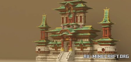  Asian Sanctum by Boulevardier  Minecraft