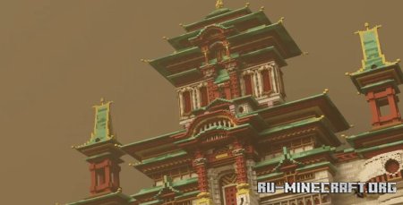  Asian Sanctum by Boulevardier  Minecraft