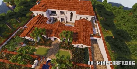  Italian Style Villa 2  Minecraft