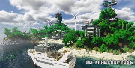 Скачать Remote Island Base для Minecraft