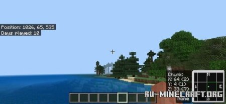 Скачать Отображение чанков для Minecraft PE 1.21