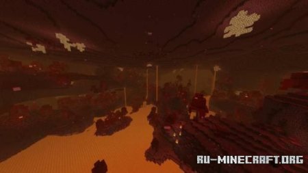 Скачать Улучшенный туман для Minecraft PE 1.21
