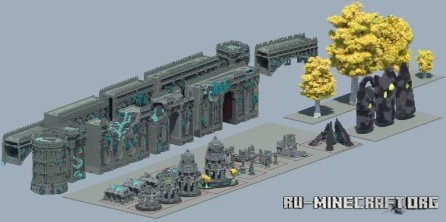 Скачать Ruined City by KsaremTeam для Minecraft