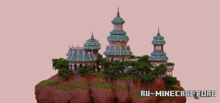 Скачать Heaven themed Spawn для Minecraft
