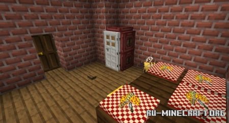 Скачать Работа в пиццерии для Minecraft PE