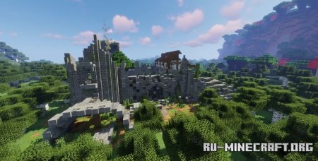 Скачать Castle Ruin - Once a greate keep, now in ruin для Minecraft