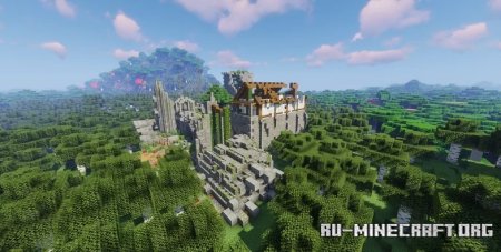 Скачать Castle Ruin - Once a greate keep, now in ruin для Minecraft