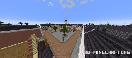 Скачать Hamilton Theatrical Play Build (1800s New York City) для Minecraft