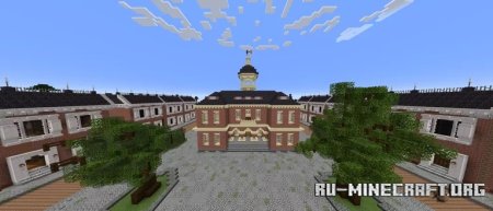 Скачать Hamilton Theatrical Play Build (1800s New York City) для Minecraft