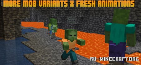  More Mob Variants x Fresh Animations  Minecraft 1.21.4