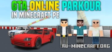 Скачать Гта Онлайн Паркур для Minecraft PE