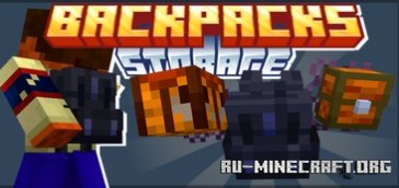 Скачать Рюкзаки для Minecraft PE 1.21 Скачать Рюкзаки для Minecraft PE 1.21