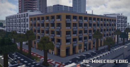  The Urbanmesh Residential Block 1  Minecraft
