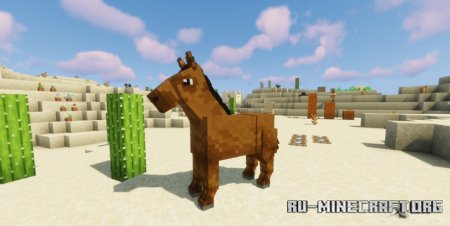 Скачать Better Horses для Minecraft 1.21.5
