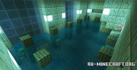 Скачать Raid The Ocean Temple (ADVENTURE MAP) для Minecraft