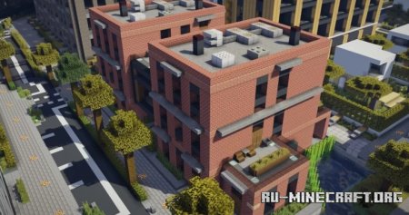  Low Rise Condominium Apartments  Minecraft