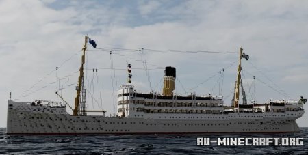 Скачать Afrikadampfer D.S. Von Bach (1904) для Minecraft