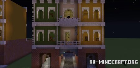  City, Small Apartments  Minecraft