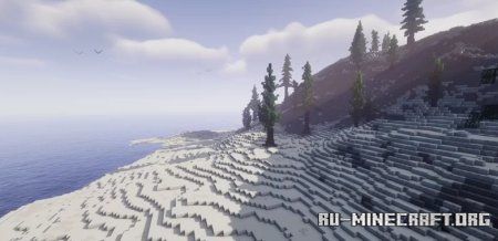  Island 2 - Snow Mountain Island  Minecraft